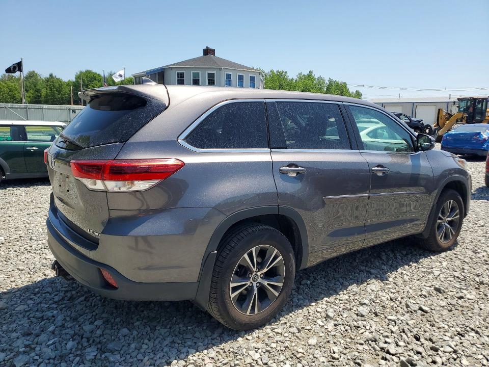 2018 Toyota Highlander მანქანა იყიდება აუქციონზე, vin: 5TDBZRFH9JS843287, აუქციონის ნომერი: 59677046