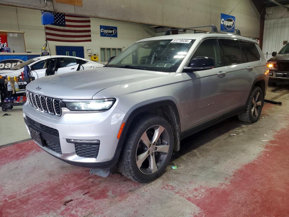 61718436 :رقم المزاد ، 1C4RJKBG9M8168303 vin ، 2021 Jeep Grand Cherokee مزاد بيع