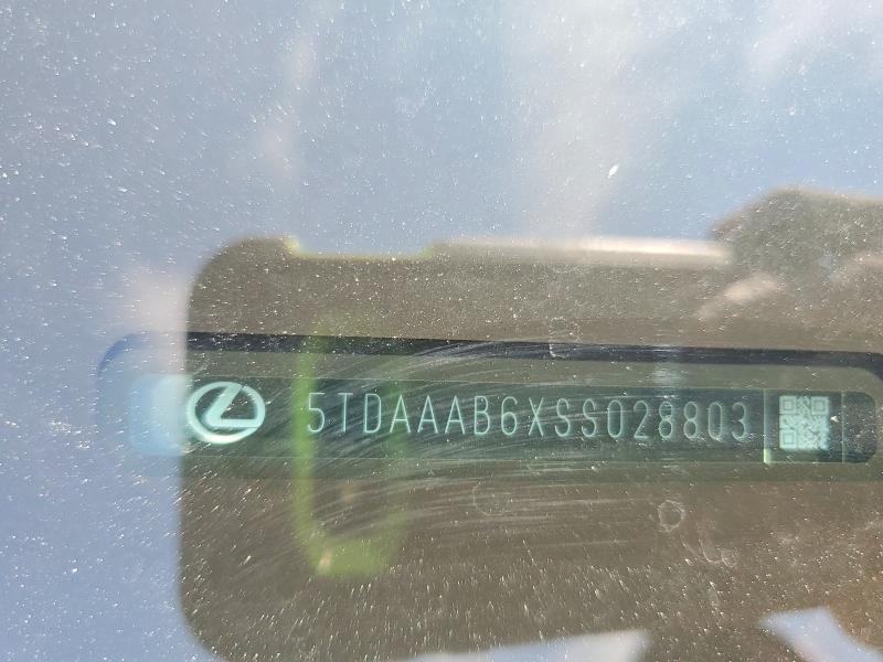 Aukcja sprzedaży 2025 Lexus Tx 350, vin: 5TDAAAB6XSS028803, numer aukcji: 62509486