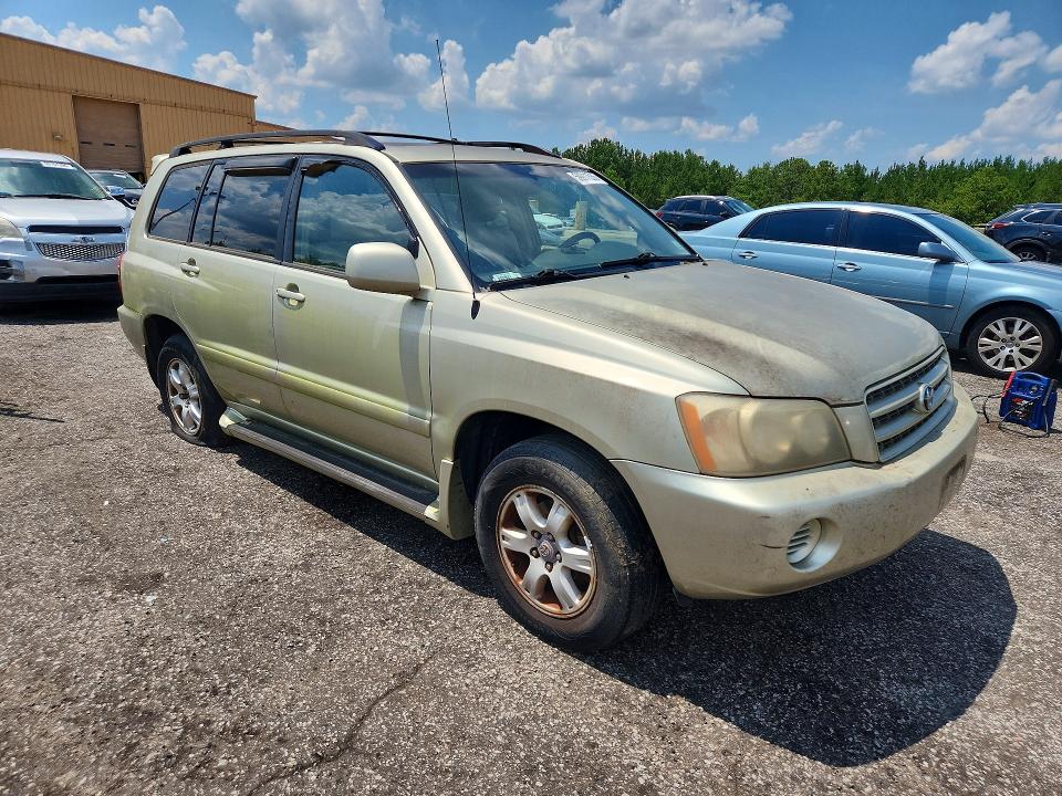 2003 Toyota Highlander მანქანა იყიდება აუქციონზე, vin: JTEHF21A030155099, აუქციონის ნომერი: 59911556