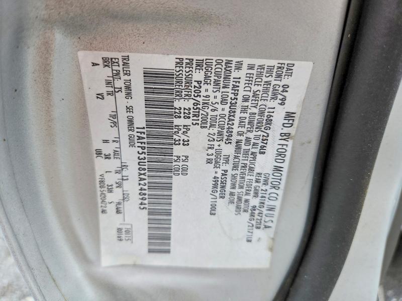 Продажа на аукционе авто 1999 Ford Taurus, vin: 1FAFP53U8XA248945, номер лота: 60260786