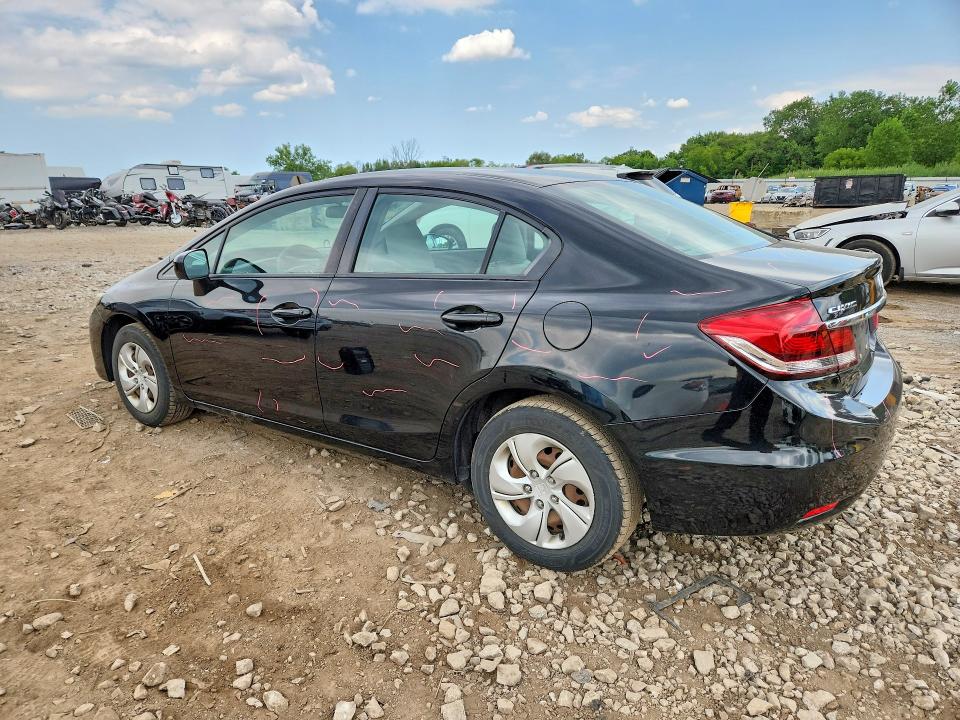 61405186 :رقم المزاد ، 19XFB2F59FE093782 vin ، 2015 Honda Civic مزاد بيع