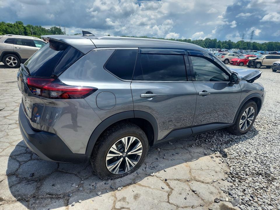 60990926 :رقم المزاد ، 5N1AT3BB3MC805504 vin ، 2021 Nissan Rogue مزاد بيع