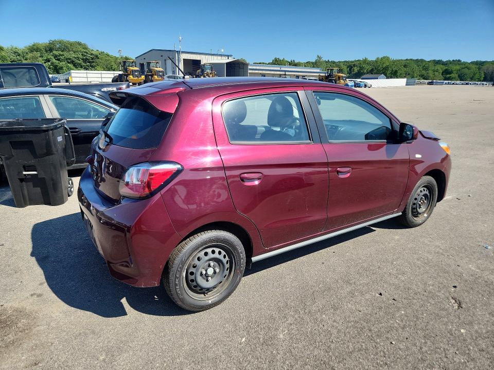 61234906 :رقم المزاد ، ML32AUHJ2RH019063 vin ، 2024 Mitsubishi Mirage مزاد بيع