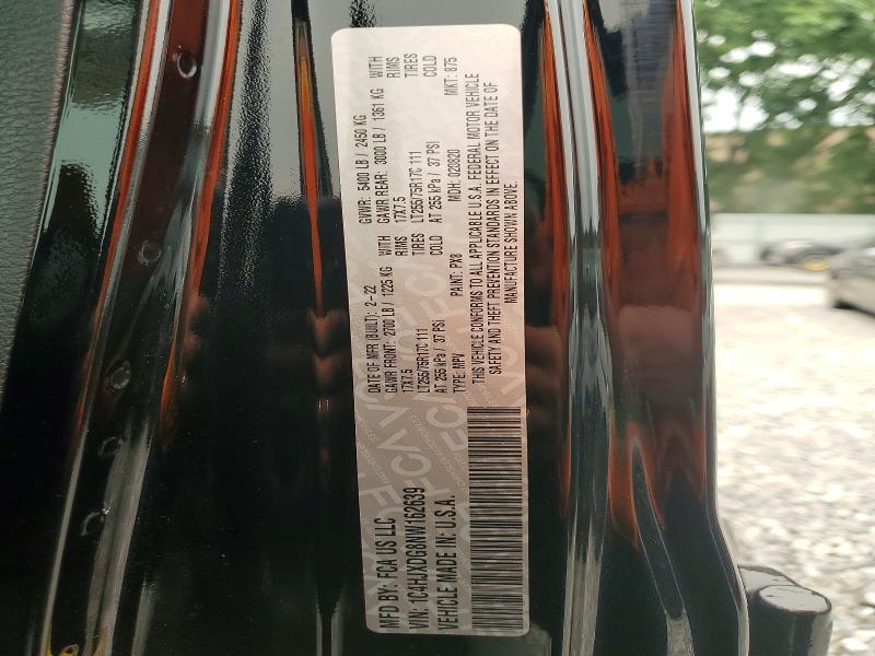 Продаж на аукціоні авто 2022 Jeep Wrangler Unlimited, vin: 1C4HJXDG8NW162639, номер лоту: 60842596