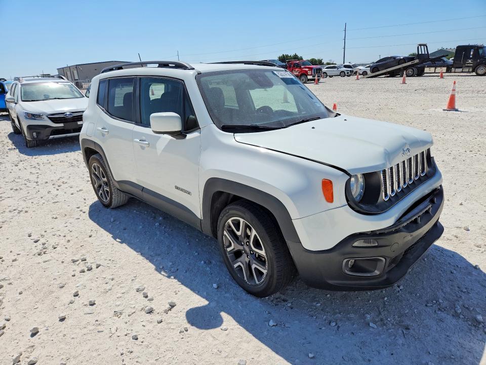 2018 Jeep Renegade მანქანა იყიდება აუქციონზე, vin: ZACCJABB9JPH17202, აუქციონის ნომერი: 62614136
