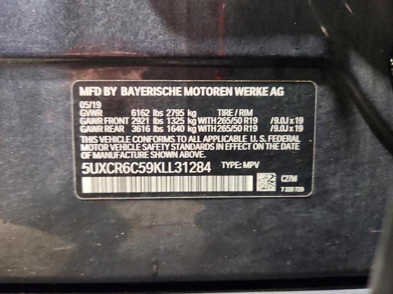 Продажа на аукционе авто 2019 Bmw X5, vin: 5UXCR6C59KLL31284, номер лота: 60291966