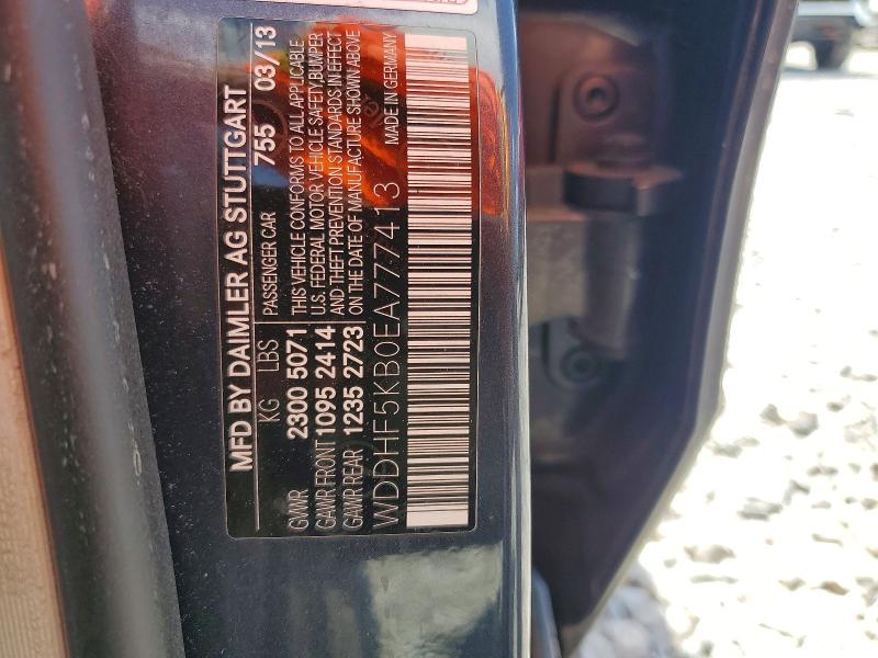 Продажа на аукционе авто 2014 Mercedes-benz E, vin: WDDHF5KB0EA777413, номер лота: 61549096