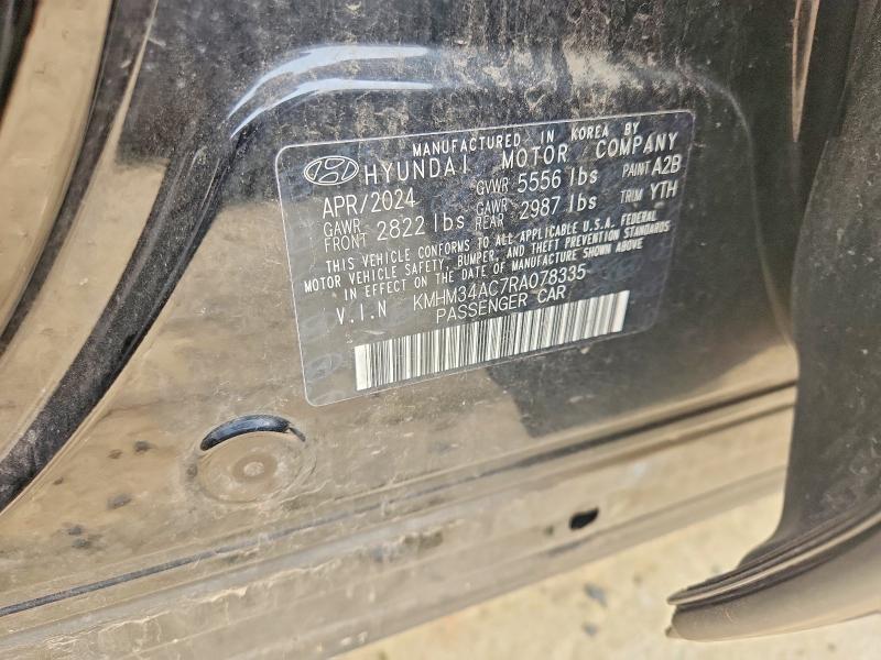 Продаж на аукціоні авто 2024 Hyundai Ioniq 6, vin: KMHM34AC7RA078335, номер лоту: 61405446