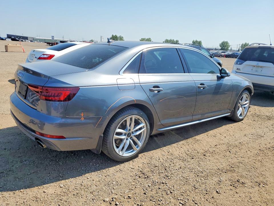 Продажа на аукционе авто 2018 Audi A4, vin: WAUCNAF40JN001956, номер лота: 62454926
