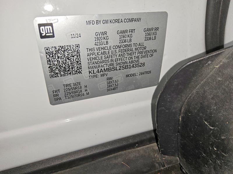 Продаж на аукціоні авто 2025 Buick Encore Gx, vin: KL4AMBSL2SB143528, номер лоту: 62137586