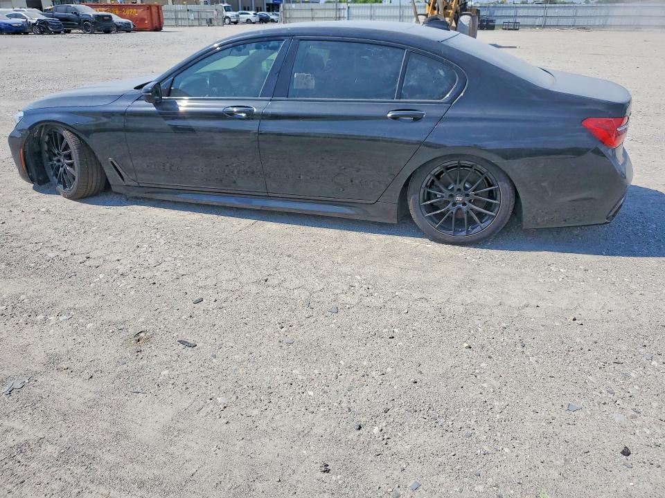 2018 Bmw 750 მანქანა იყიდება აუქციონზე, vin: WBA7F2C50JG424686, აუქციონის ნომერი: 60599146