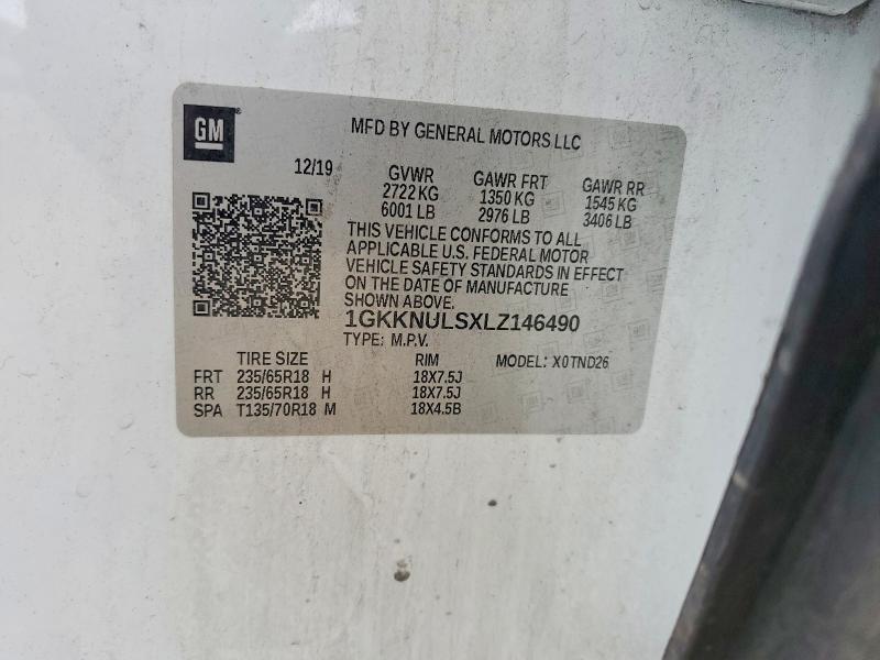 Продажа на аукционе авто 2020 Gmc Acadia, vin: 1GKKNULSXLZ146490, номер лота: 60845156