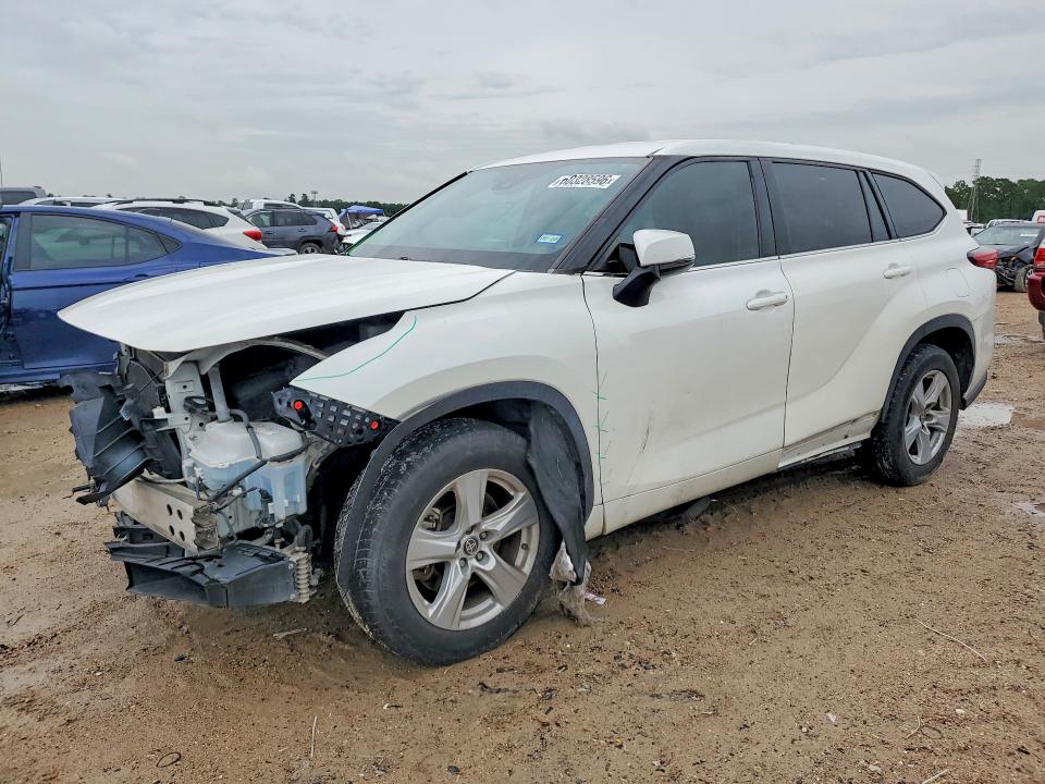 60328596 :رقم المزاد ، 5TDZZRAH5LS015195 vin ، 2020 Toyota Highlander مزاد بيع
