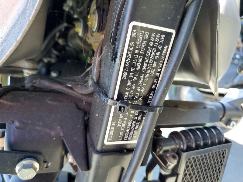 60965196 :رقم المزاد ، ME3FSM242MK473882 vin ، 2021 Royal Enfield Motors Himalayan مزاد بيع