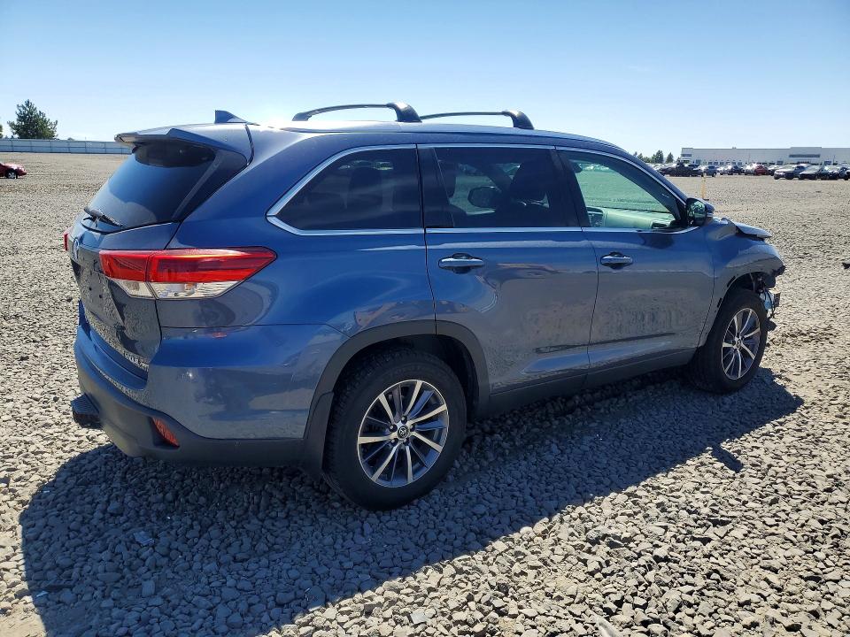Продаж на аукціоні авто 2019 Toyota Highlander, vin: 5TDJZRFH5KS708949, номер лоту: 60246996