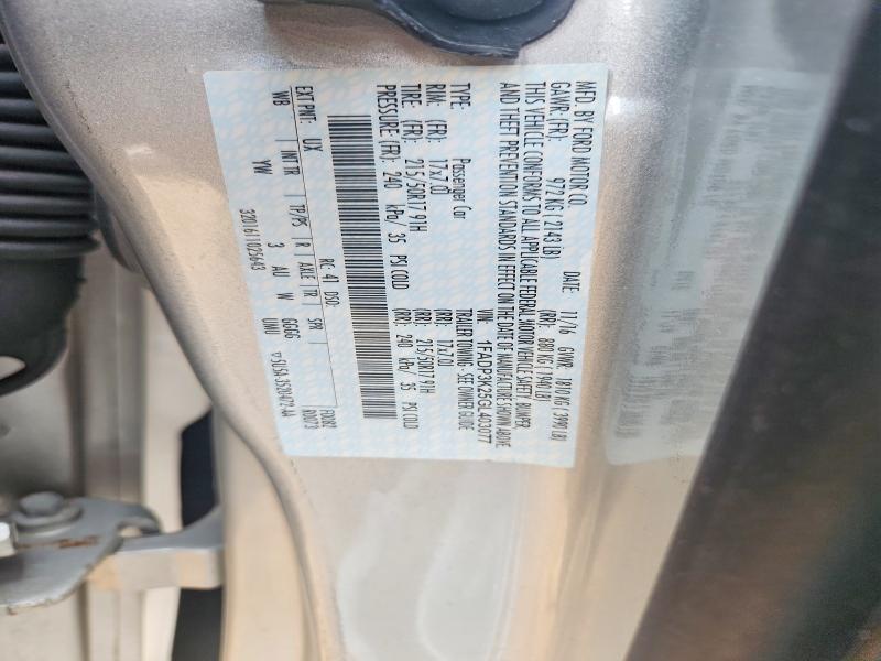 2016 Ford Focus მანქანა იყიდება აუქციონზე, vin: 1FADP3K25GL403077, აუქციონის ნომერი: 62504476