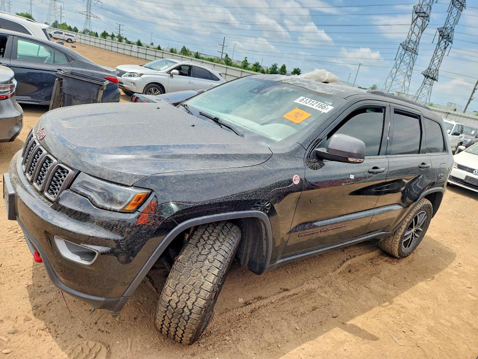 61312166 :رقم المزاد ، 1C4RJFLT7HC635675 vin ، 2017 Jeep Grand Cherokee مزاد بيع