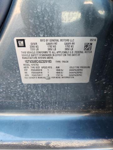 2014 Gmc Sierra მანქანა იყიდება აუქციონზე, vin: 1GTV2UEC4EZ329183, აუქციონის ნომერი: 61687816
