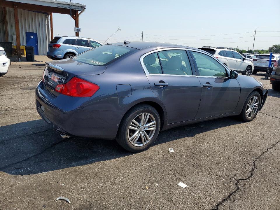 2012 Infiniti G25 Sedan მანქანა იყიდება აუქციონზე, vin: JN1DV6AR3CM730293, აუქციონის ნომერი: 59882316