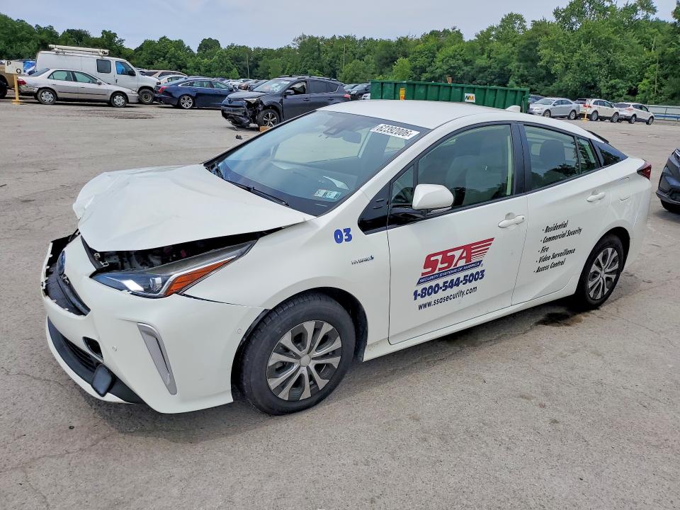 Продажа на аукционе авто 2020 Toyota Prius, vin: JTDL9RFU0L3015070, номер лота: 62392006
