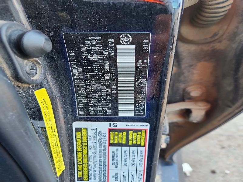 2018 Toyota Camry მანქანა იყიდება აუქციონზე, vin: 4T1B11HK8JU579231, აუქციონის ნომერი: 60675426