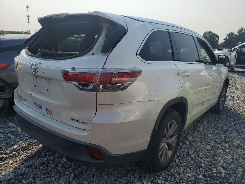 2014 Toyota Highlander მანქანა იყიდება აუქციონზე, vin: 5TDJKRFHXES029526, აუქციონის ნომერი: 62133966