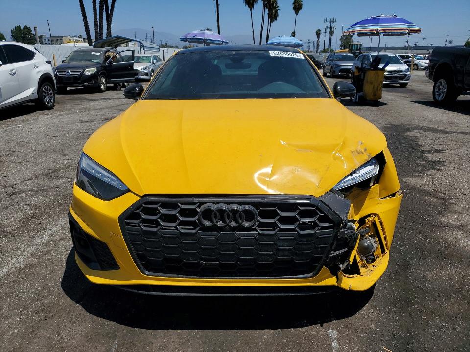 62695026 :رقم المزاد ، WAUTAAF51NA028942 vin ، 2022 Audi A5 مزاد بيع