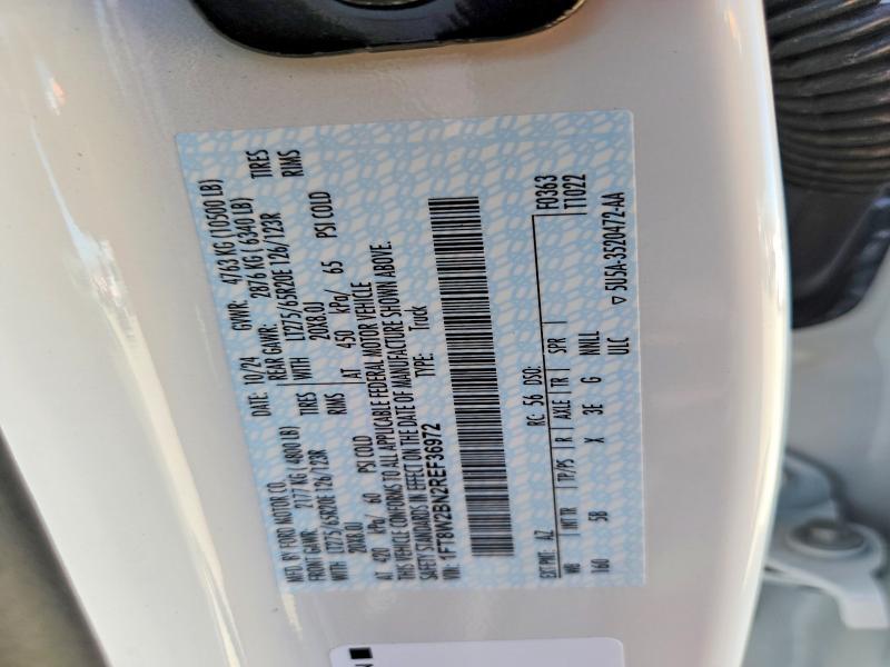 Auction sale of the 2024 Ford F250, vin: 1FT8W2BN2REF36972, lot number: 62244706