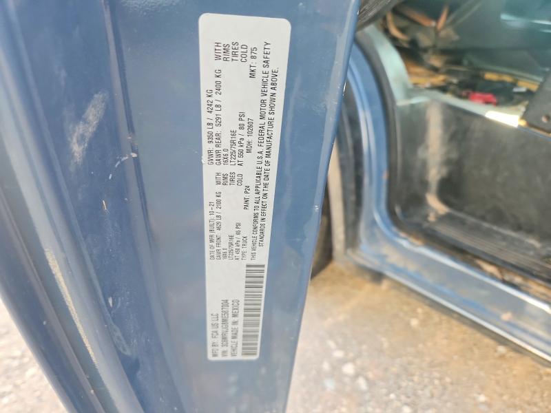 Aukcja sprzedaży 2021 Ram Promaster 3500, vin: 3C6MRVJG8ME587004, numer aukcji: 61037336