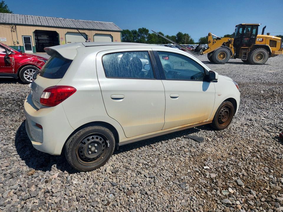 63205076 :رقم المزاد ، ML32A3HJ0KH016615 vin ، 2019 Mitsubishi Mirage مزاد بيع