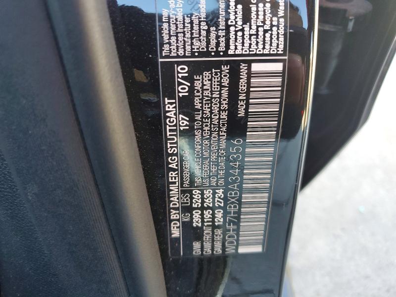 63508076 :رقم المزاد ، WDDHF7HBXBA344356 vin ، 2011 Mercedes-benz E مزاد بيع