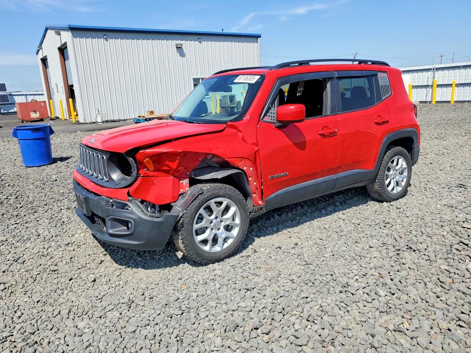 Продажа на аукционе авто 2015 Jeep Renegade, vin: ZACCJBBT7FPB92372, номер лота: 60186006