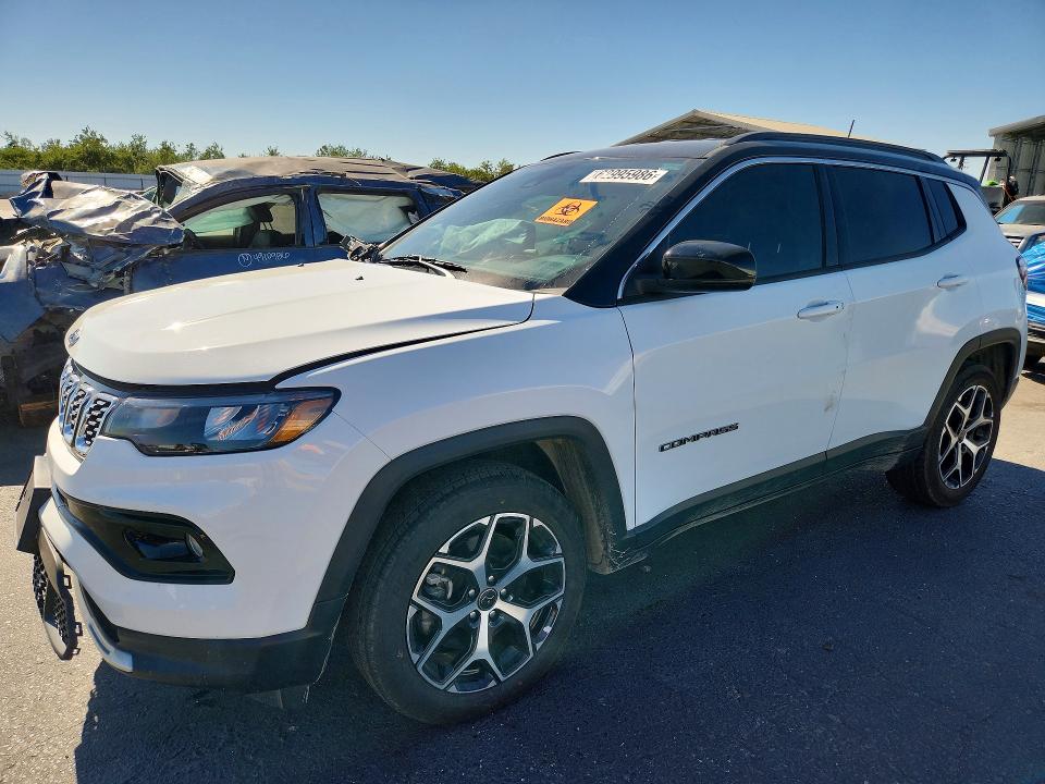 Auction sale of the 2025 Jeep Compass, vin: 3C4NJDCN9ST523122, lot number: 62995986