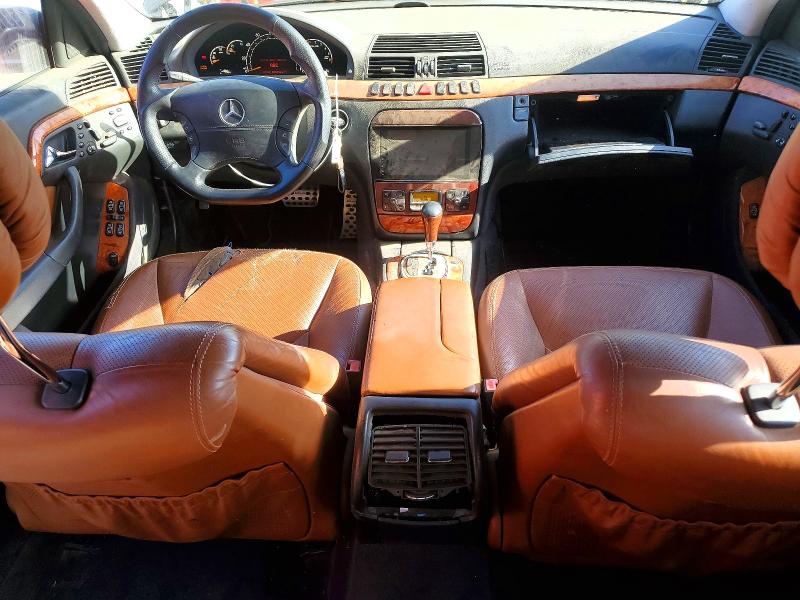 2002 Mercedes-benz S მანქანა იყიდება აუქციონზე, vin: WDBNG73J22A236790, აუქციონის ნომერი: 60826296