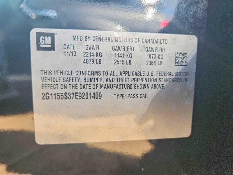 Продажа на аукционе авто 2014 Chevrolet Impala, vin: 2G1155S37E9201409, номер лота: 61250036