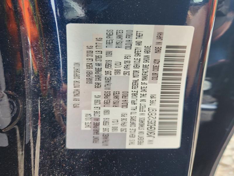 Aukcja sprzedaży 2025 Mazda Cx-90, vin: JM3KKBHD8S1215197, numer aukcji: 61961286