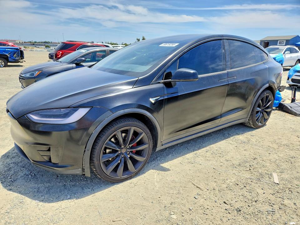 59619286 :رقم المزاد ، 5YJXCBE29LF306020 vin ، 2020 Tesla Model X مزاد بيع