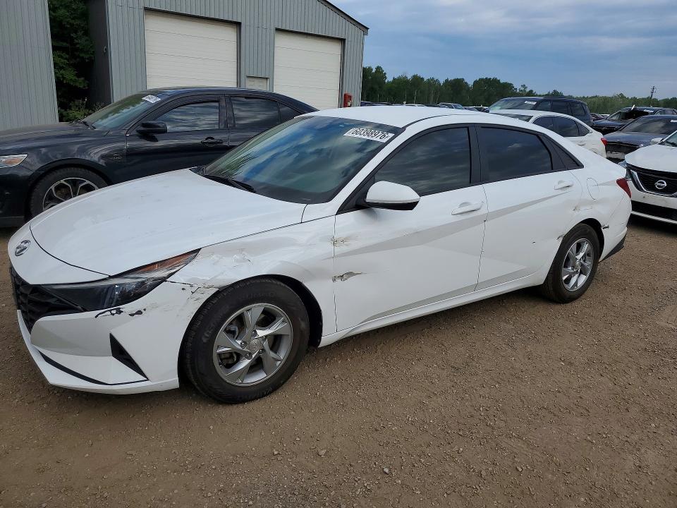 2022 Hyundai Elantra მანქანა იყიდება აუქციონზე, vin: KMHLM4AG3NU326973, აუქციონის ნომერი: 60398976