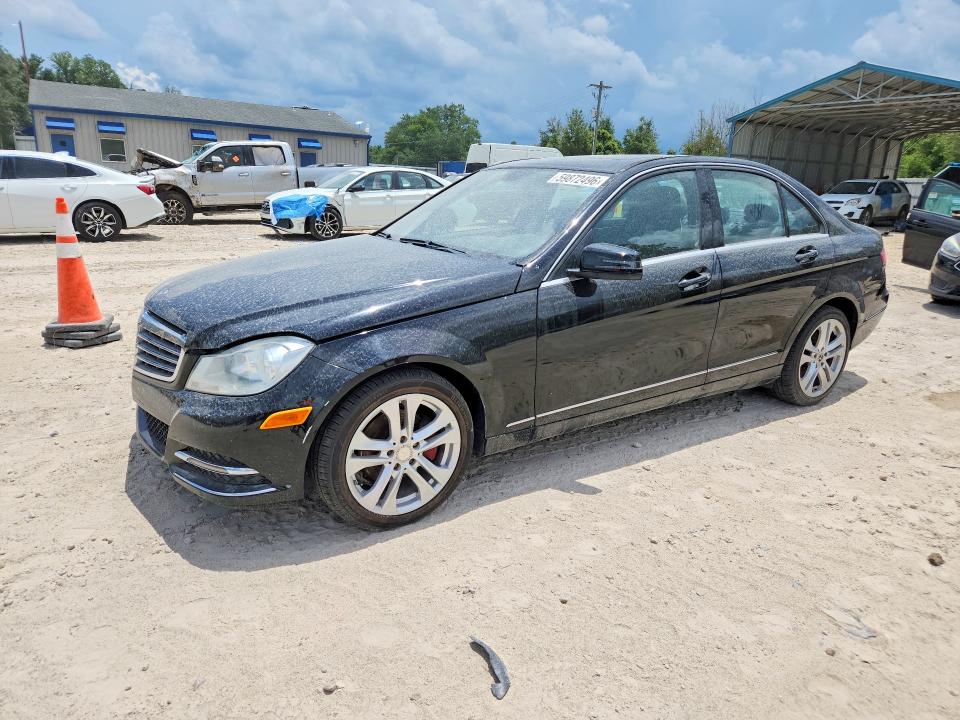 59872496 :رقم المزاد ، WDDGF8BB4CR191678 vin ، 2012 Mercedes-benz C مزاد بيع