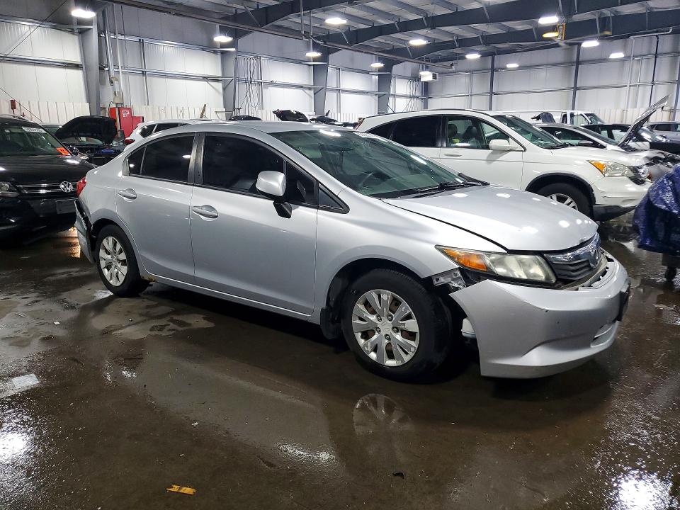 Продаж на аукціоні авто 2012 Honda Civic, vin: 2HGFB2F58CH563270, номер лоту: 85622745