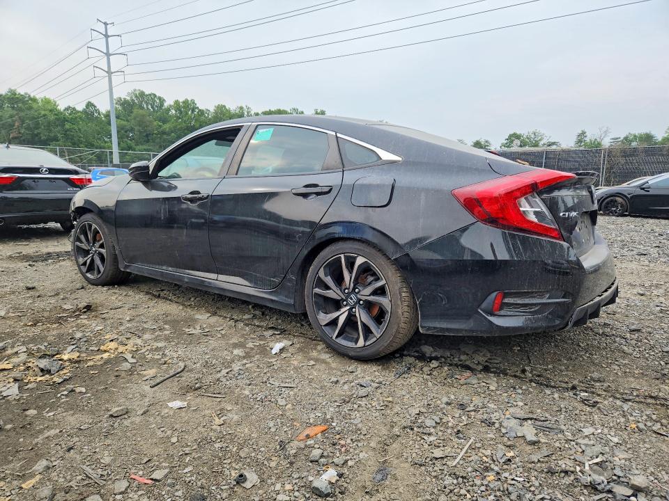 Aukcja sprzedaży 2019 Honda Civic, vin: 19XFC2F82KE040830, numer aukcji: 62672096