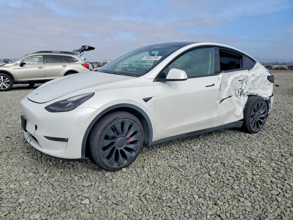 Aukcja sprzedaży 2022 Tesla Model Y, vin: 7SAYGDEF0NF487456, numer aukcji: 59862346