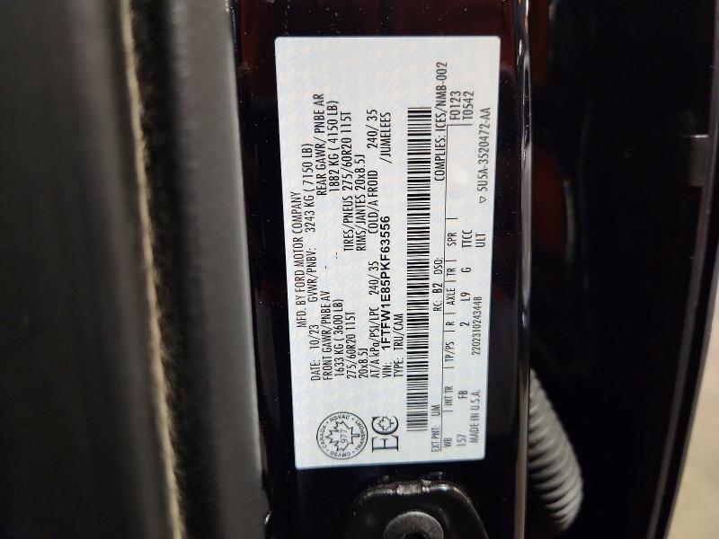 Aukcja sprzedaży 2023 Ford F150, vin: 1FTFW1E85PKF63556, numer aukcji: 59075586