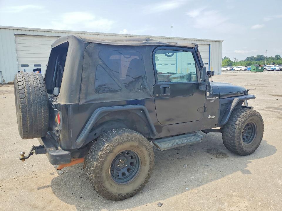 2000 Jeep Wrangler / Tj მანქანა იყიდება აუქციონზე, vin: 1J4FA49SXYP778001, აუქციონის ნომერი: 63531766