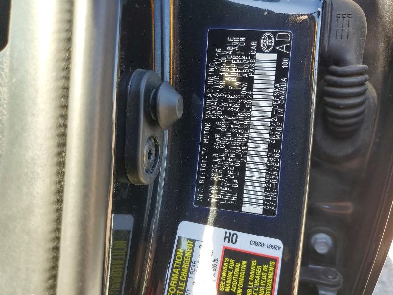 Продажа на аукционе авто 2017 Toyota Corolla, vin: 2T1BURHE5HC806824, номер лота: 61007716