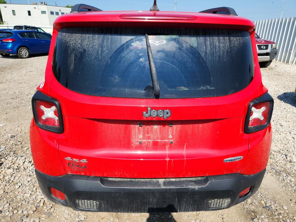Продажа на аукционе авто 2016 Jeep Renegade, vin: ZACCJBBT3GPD73809, номер лота: 60548676
