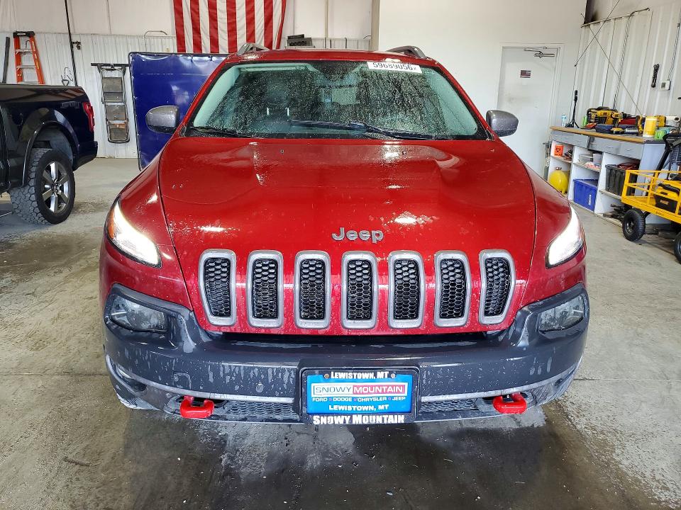 59689056 :رقم المزاد ، 1C4PJMBS7FW649057 vin ، 2015 Jeep Cherokee مزاد بيع
