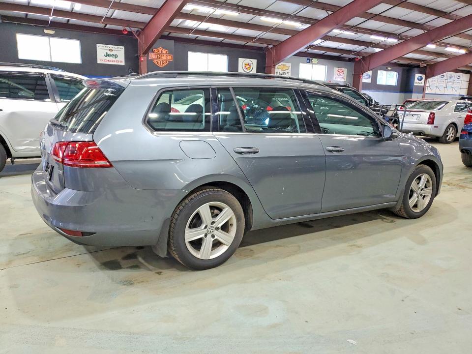 59121176 :رقم المزاد ، 3VWFA7AU0FM513737 vin ، 2015 Volkswagen Golf Sportwagen مزاد بيع