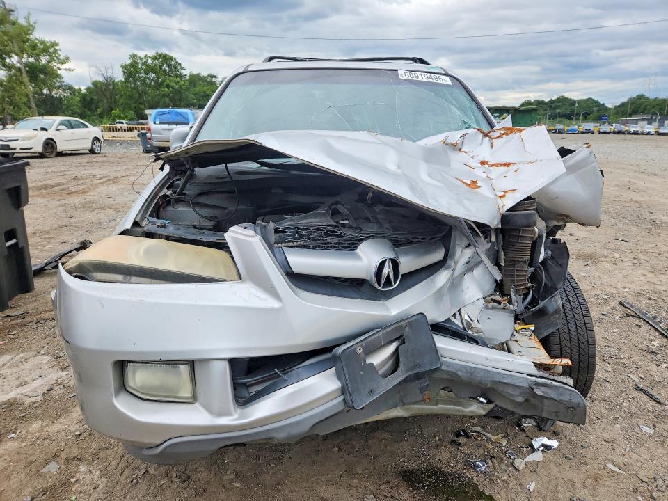 60919496 :رقم المزاد ، 2HNYD18926H532428 vin ، 2006 Acura Mdx مزاد بيع